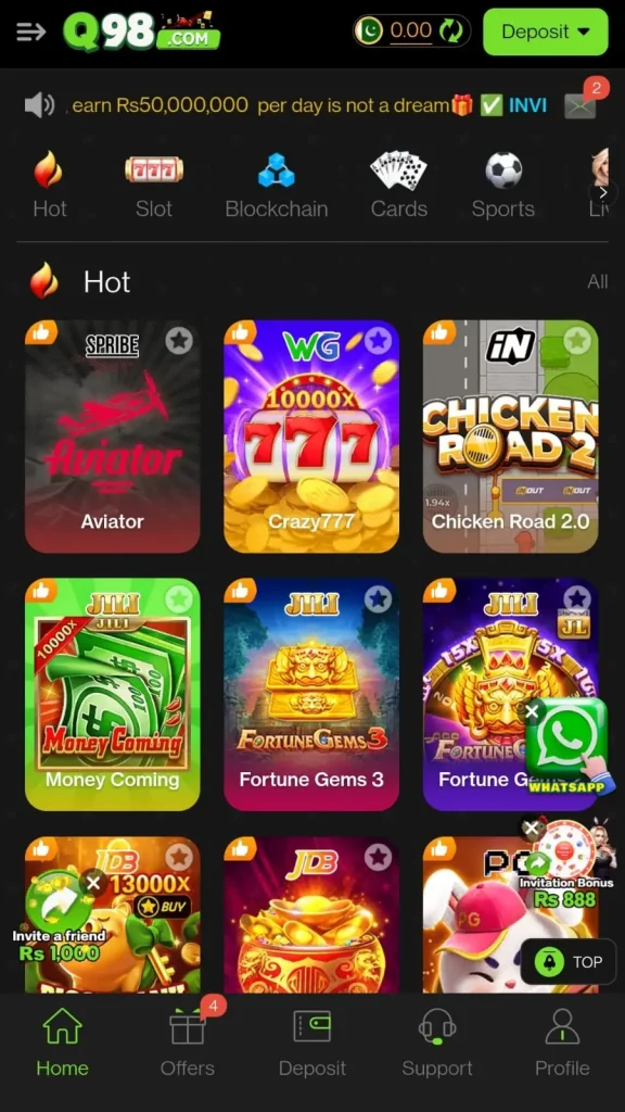 Q98 Game