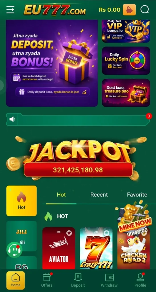 EU777 Game